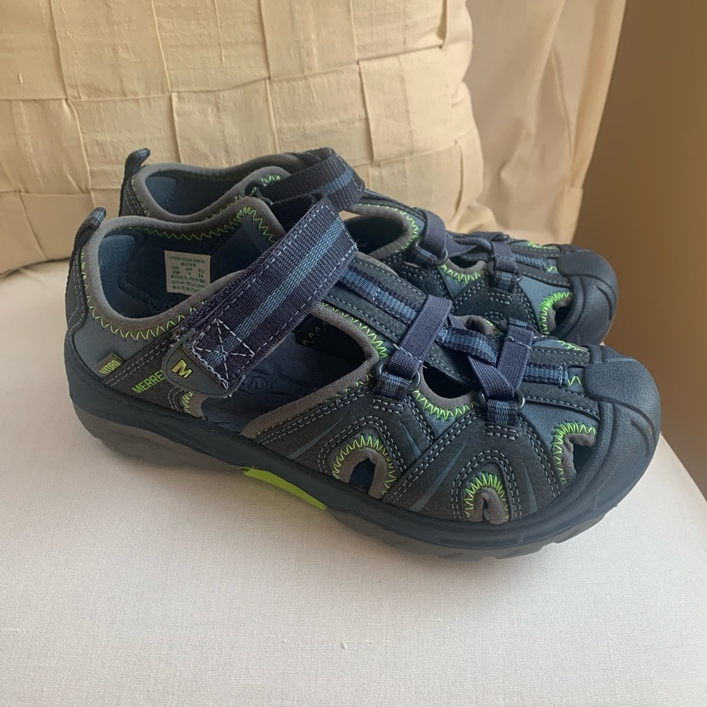 Boys waterproof Hydro Hiker sandal by Merrill.
